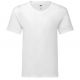 T-shirt homme iconic col V, coupe moderne en coton doux, 150 g/m²