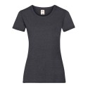 T-shirt femme col rond valueweight en coton, manches courtes, 165 g/m²