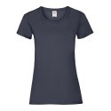 T-shirt femme col rond valueweight en coton, manches courtes, 165 g/m²
