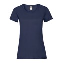 T-shirt femme col rond valueweight en coton, manches courtes, 165 g/m²