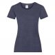 T-shirt femme col rond valueweight en coton, manches courtes, 165 g/m²