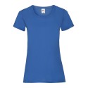 T-shirt femme col rond valueweight en coton, manches courtes, 165 g/m²