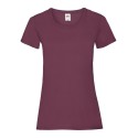 T-shirt femme col rond valueweight en coton, manches courtes, 165 g/m²