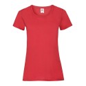 T-shirt femme col rond valueweight en coton, manches courtes, 165 g/m²