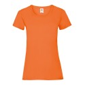 T-shirt femme col rond valueweight en coton, manches courtes, 165 g/m²