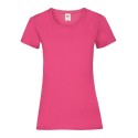 T-shirt femme col rond valueweight en coton, manches courtes, 165 g/m²