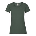 T-shirt femme col rond valueweight en coton, manches courtes, 165 g/m²