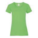 T-shirt femme col rond valueweight en coton, manches courtes, 165 g/m²