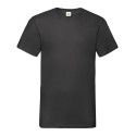 T-shirt homme col V valueweight en coton, manches courtes, 165 g/m²
