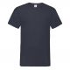 T-shirt homme col V valueweight en coton, manches courtes, 165 g/m²