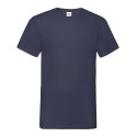T-shirt homme col V valueweight en coton, manches courtes, 165 g/m²