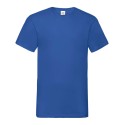 T-shirt homme col V valueweight en coton, manches courtes, 165 g/m²
