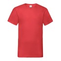 T-shirt homme col V valueweight en coton, manches courtes, 165 g/m²