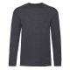 T-shirt manches longues col rond valueweight en coton, 165 g/m²