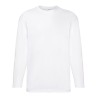 T-shirt manches longues col rond valueweight en coton, 165 g/m²