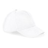 Casquette ultimate 6 panneaux en coton sergé, visière préformée