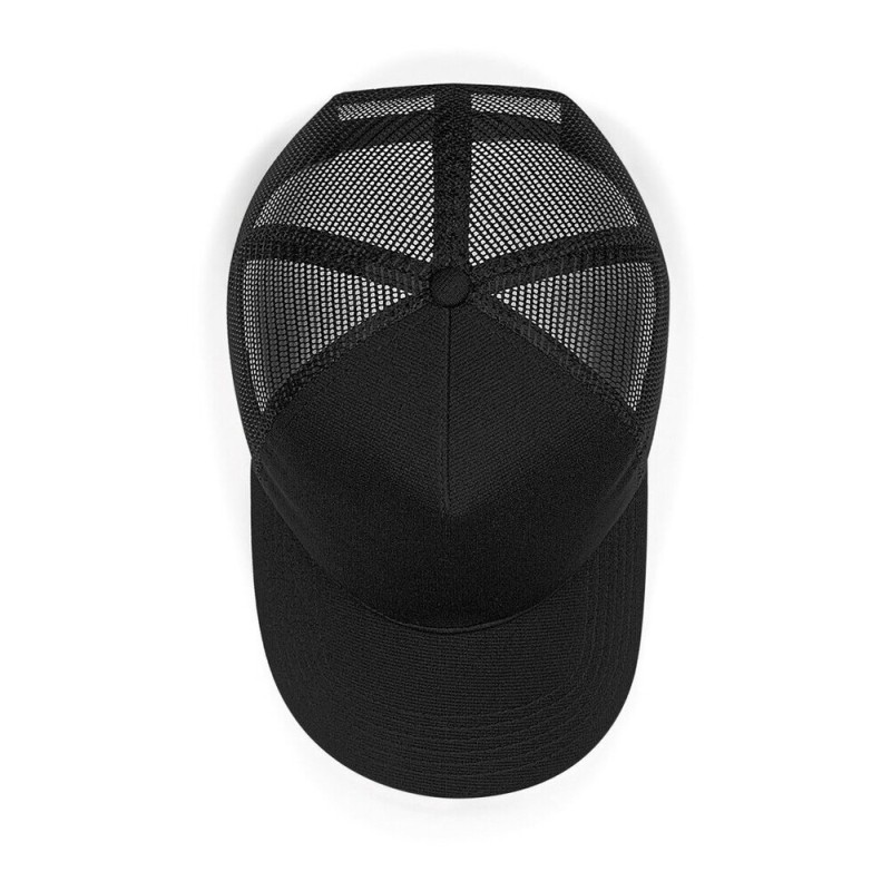 Casquette trucker 5 panneaux en micro maille et maille filet