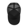 Casquette trucker 5 panneaux en micro maille et maille filet