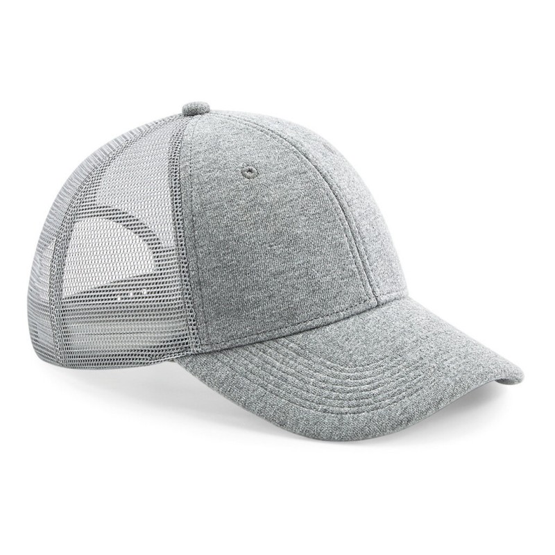 Casquette 6 panneaux filet Athleisure en coton jersey