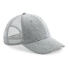 Casquette 6 panneaux filet Athleisure en coton jersey