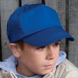 Casquette enfant publicitaire 5 panneaux en coton sergé, 190 g/m²