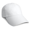 Casquette 6 panneaux en coton brossé épais, fermeture boucle, 270 g/m²