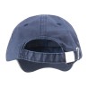 Casquette 6 panneaux denim doux en coton twil pré-lavée