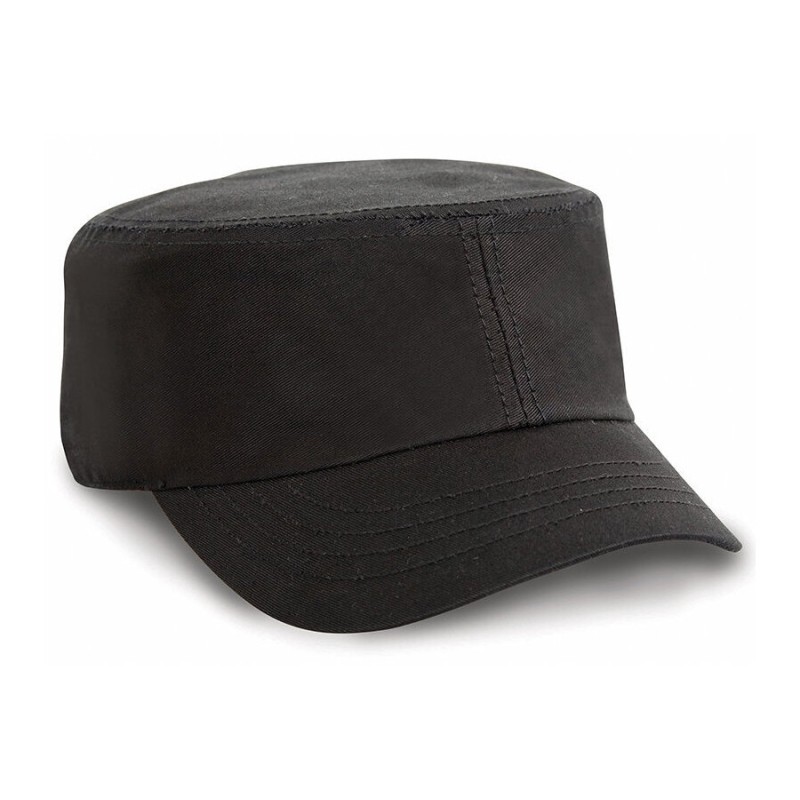 Casquette militaire légère en coton, visière courte, 190 g/m²