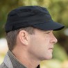 Casquette militaire légère en coton, visière courte, 190 g/m²