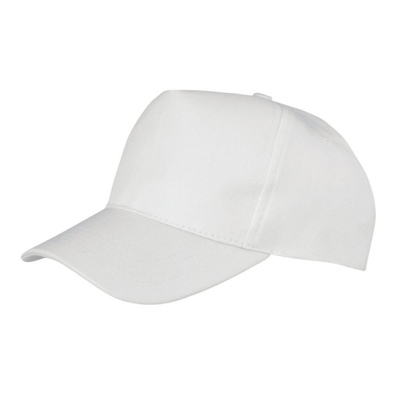 Casquette enfant 5 panels pas cher, fermeture velcro en polycoton