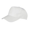 Casquette enfant 5 panels pas cher, fermeture velcro en polycoton