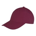 Casquette snapback 6 panels en coton brossé pas cher
