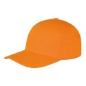Casquette snapback 6 panels en coton brossé pas cher