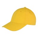 Casquette snapback 6 panels en coton brossé pas cher