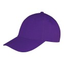 Casquette snapback 6 panels en coton brossé pas cher