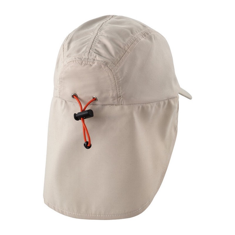 Casquette 5 panneaux avec protège oreilles et cou, 115 g/m²