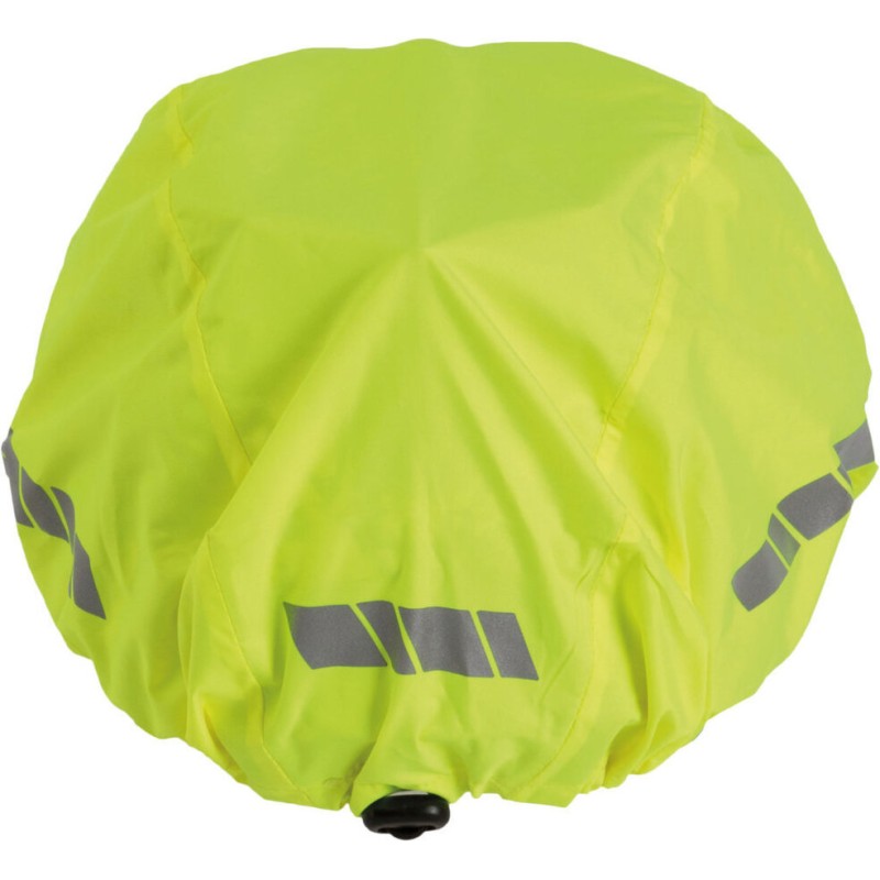 Housse de casque jaune fluo haute visibilité norme ENI3356:2001