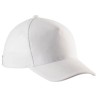 Casquette enfant 5 panneaux réglable avec visière contrastée, 180 g/m²