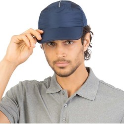 Casquette de sport 7 panneaux en polyester microfibre