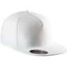 Casquette 5 panneaux visière plate technologie Flexfit, 300 g/m²