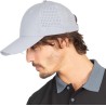 Casquette de sport 6 panneaux à panneaux perforés, 142 g/m²