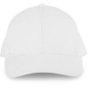 Casquette 6 panneaux en coton BIO sans étiquette de marque, 300 g/m²