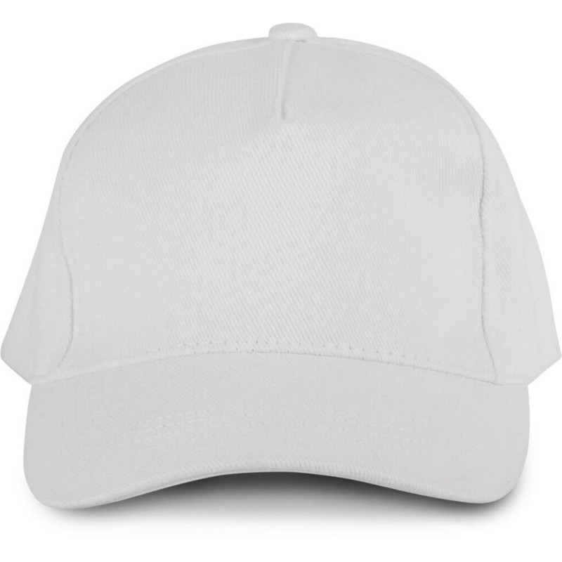 Casquette 5 panneaux en coton OEKO-TEX sans étiquette, 350 g/m²