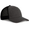 Casquette trucker 6 panneaux bicolore en polyester, 170 g/m²