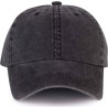 Casquette vintage 6 panneaux en coton brossé, 260 g/m²