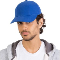 Casquette 6 panneaux easy printing en coton brossé épais, 260 g/m²