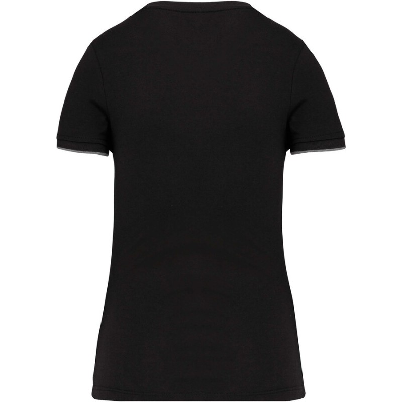 T-shirt manches courtes femme DAYTODAY, lavable à 60°c, 190 g/m²