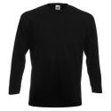 T-shirt premium en coton belcoro lavable 60°C manches longues, 205 g/m²