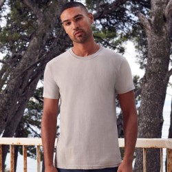 T-shirt homme Premium en coton ringspun épais lavable à 60°C, 195 g/m²