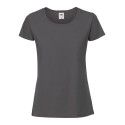 T-shirt femme Premium en coton ringspun épais lavable à 60°C, 195 g/m²